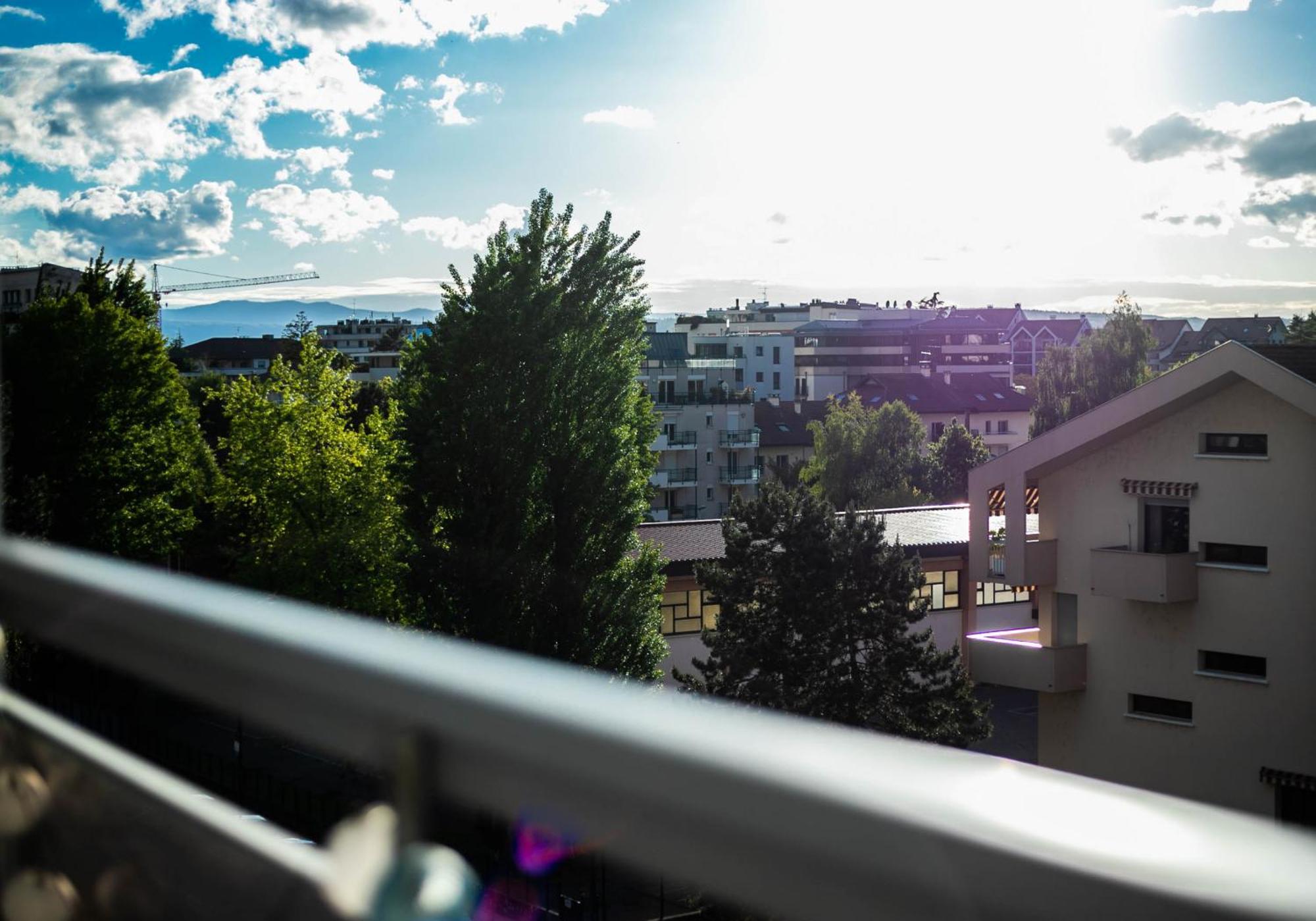 Woody 100M Du Lac Balcon Annecy Exterior photo